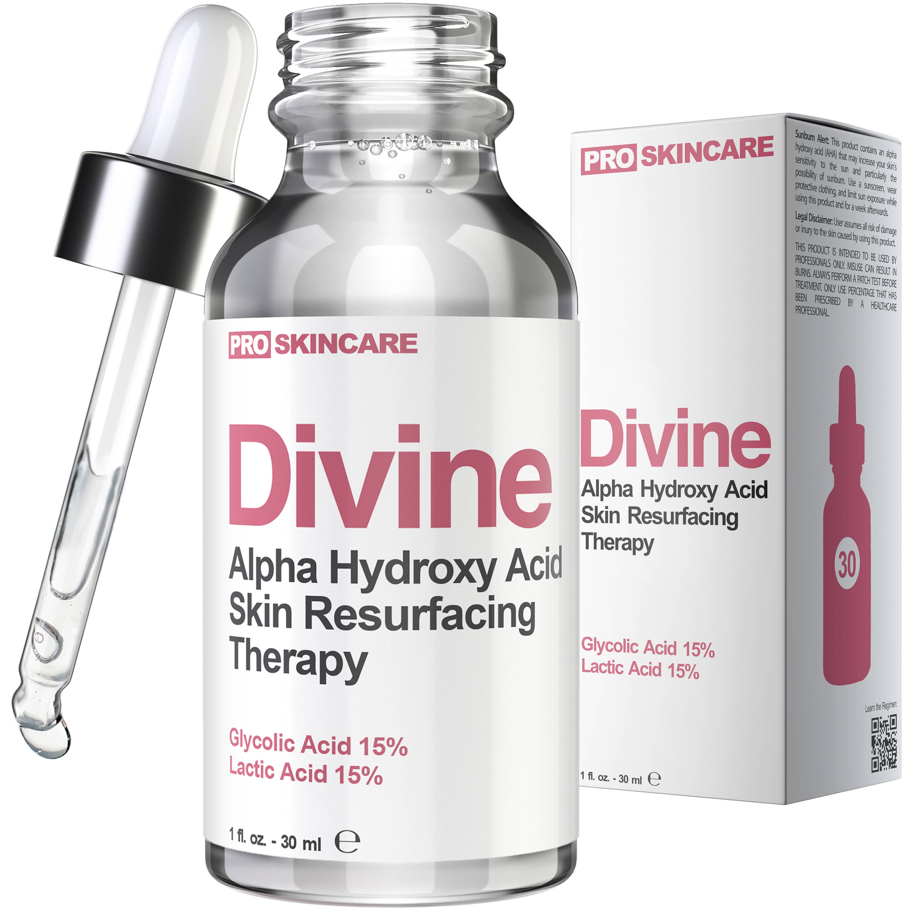 Divine Derriere - Wholesale Facial Peel - DIVINE DERRIERE GLYCOLIC LACTIC 30 AT-HOME FACIAL0