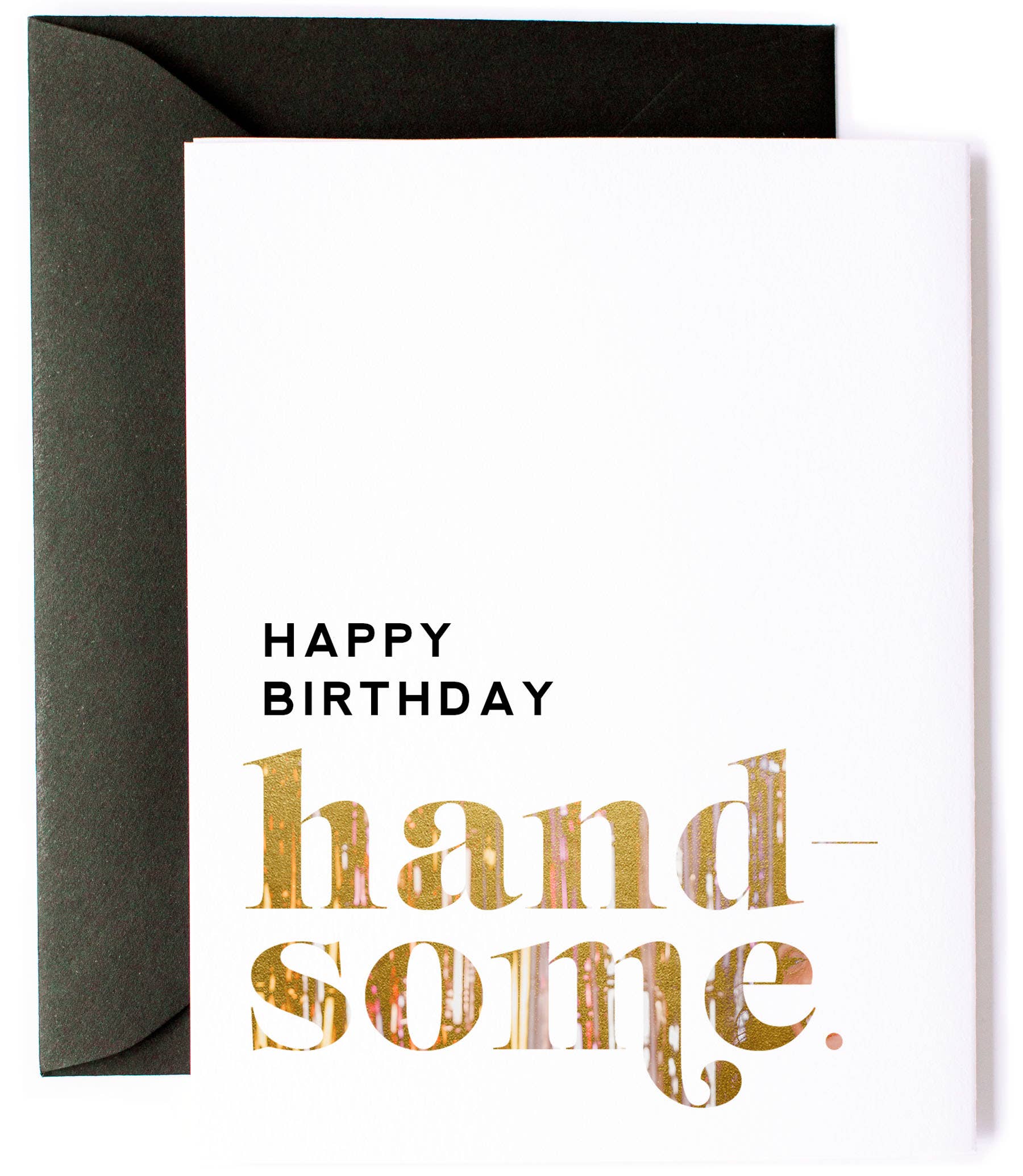 Kitty Meow Boutique - Wholesale Birthday Card - Happy Birthday Handsome - Stylish Greeting Card for Men2