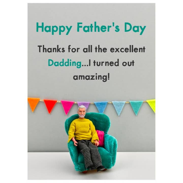 Excellent Dad | Father's Day | Funny Cards for Him for wholesale by Bold & Bright