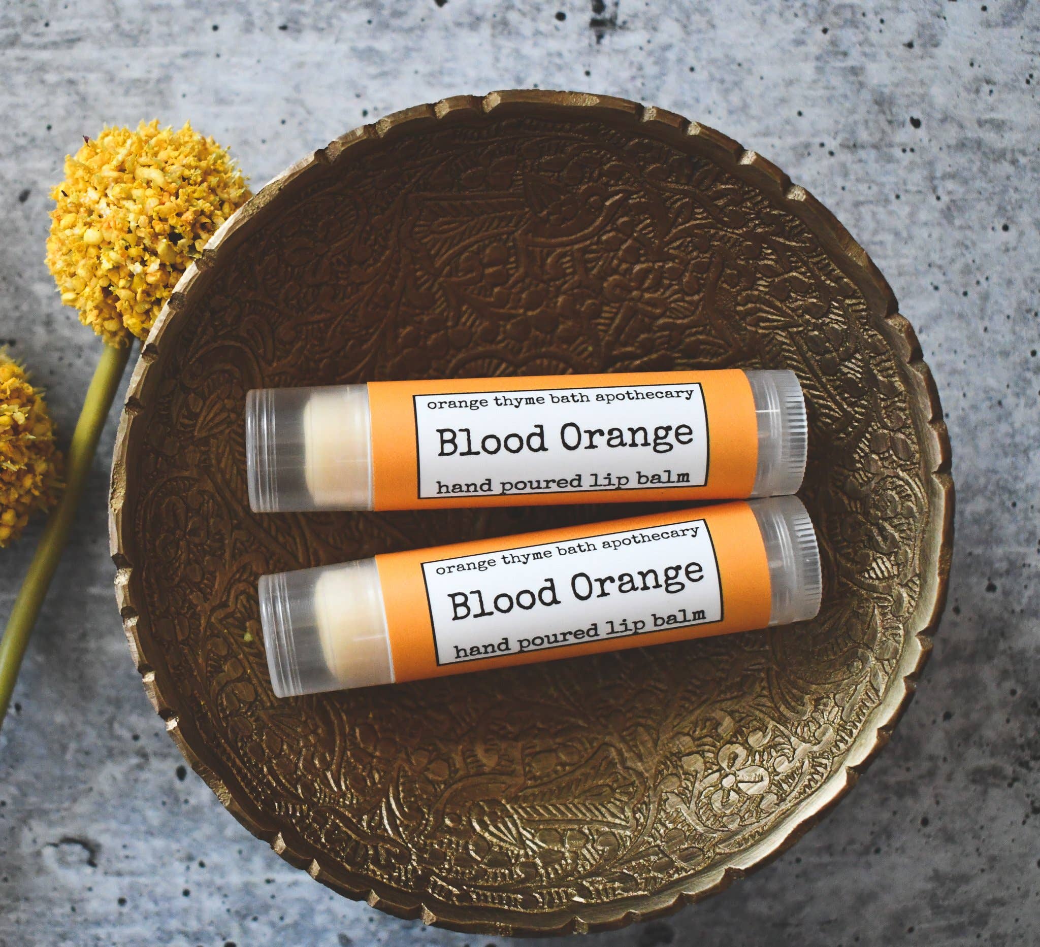 Orange Thyme Bath Apothecary - Wholesale Lip Balm - Blood Orange Lip Balm