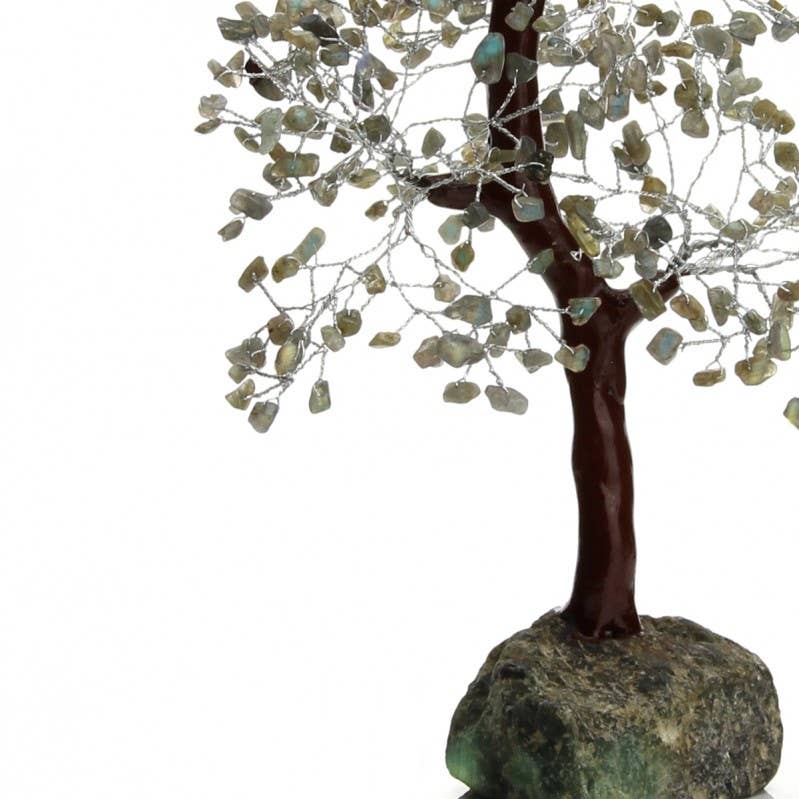 UniArt - Wholesale Ornament - 500-chip tree with natural stone base5