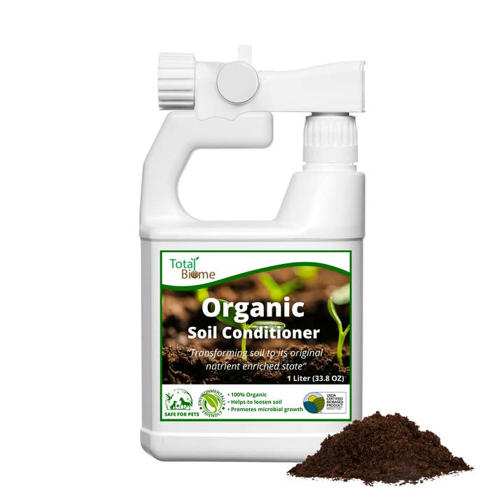 USDA Certified Organic Soil Conditioner, 100% Fertilizer for wholesale by Total Biome