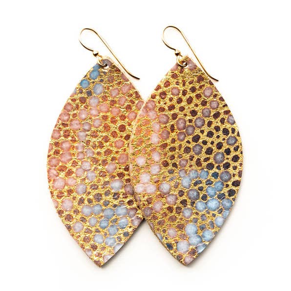 Pendientes de piel Sundream para venta al por mayor de KEVA