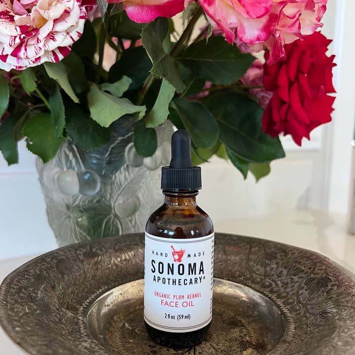Face Oil - Organic Plum Kernel, Lightweight Hydration for wholesale by Sonoma Apothecary