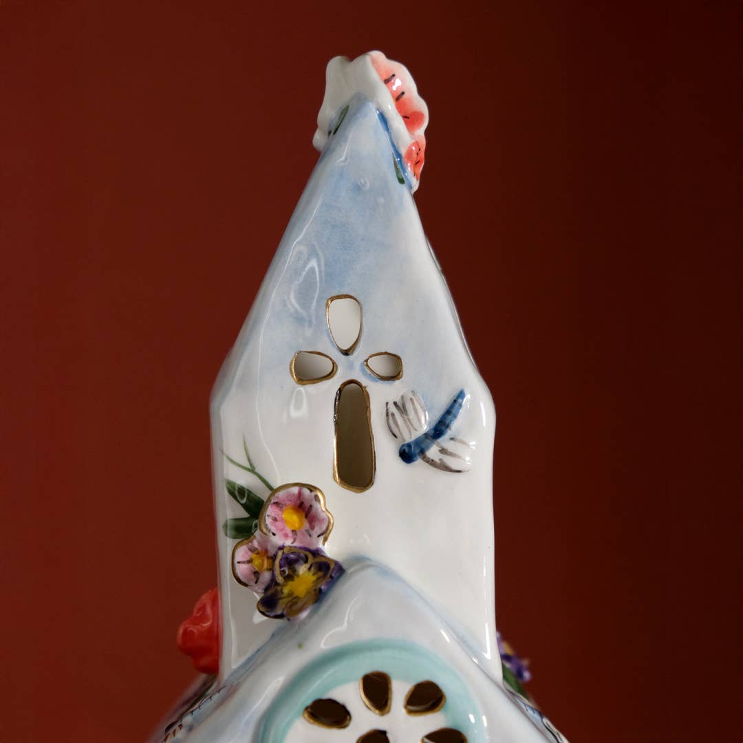 Blue Sky Clayworks - Wholesale Decorative Tabletop Object - Easter Church Candle House6
