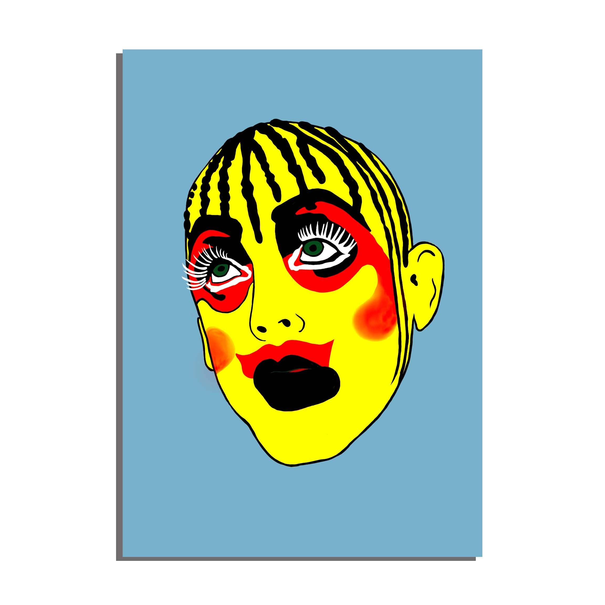 Bite Your Granny - Wholesale Art Print - leigh Bowery A3 Print2