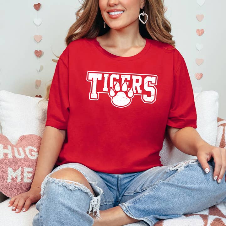 Tigers Shirt, Team Mascot Shirt, Tigers Team Shirt, Tigers T for wholesale by Tee Story