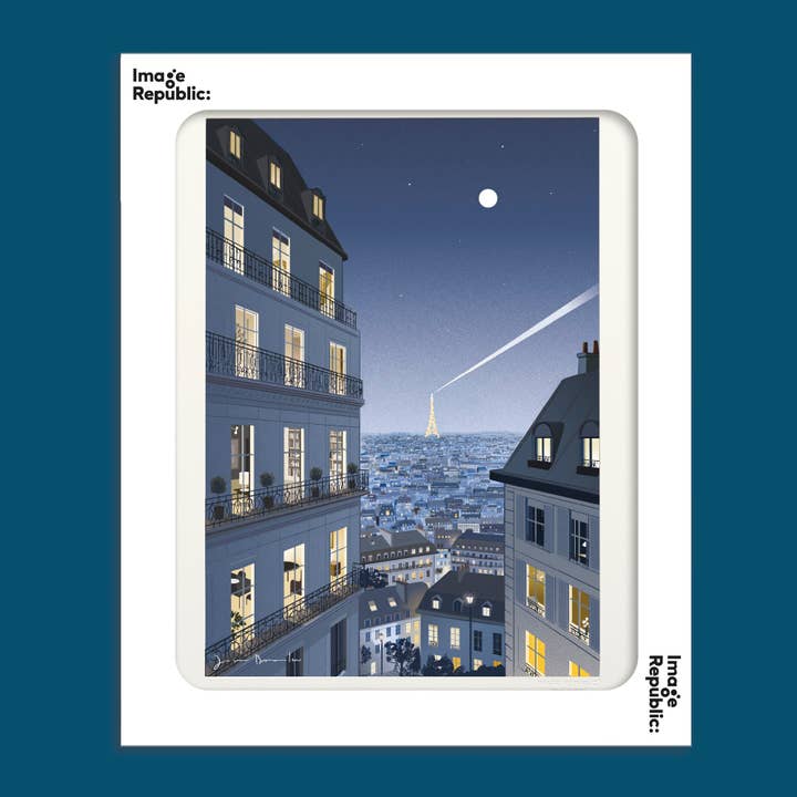 40x50 cm JASON BROOKS 0023 MONTMARTE VISA för wholesale av Image Republic