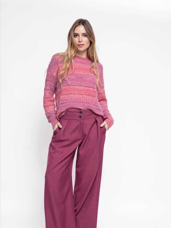 PANTALON DROIT PINCES B2B pour la vente par CMS Love
