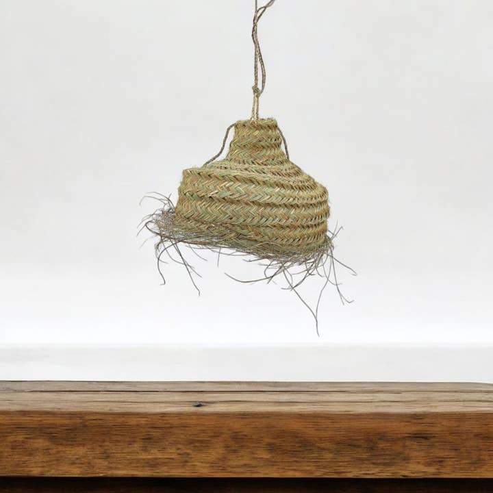 Moroccan rattan Suspension ball doum for wholesale by Berberparadise