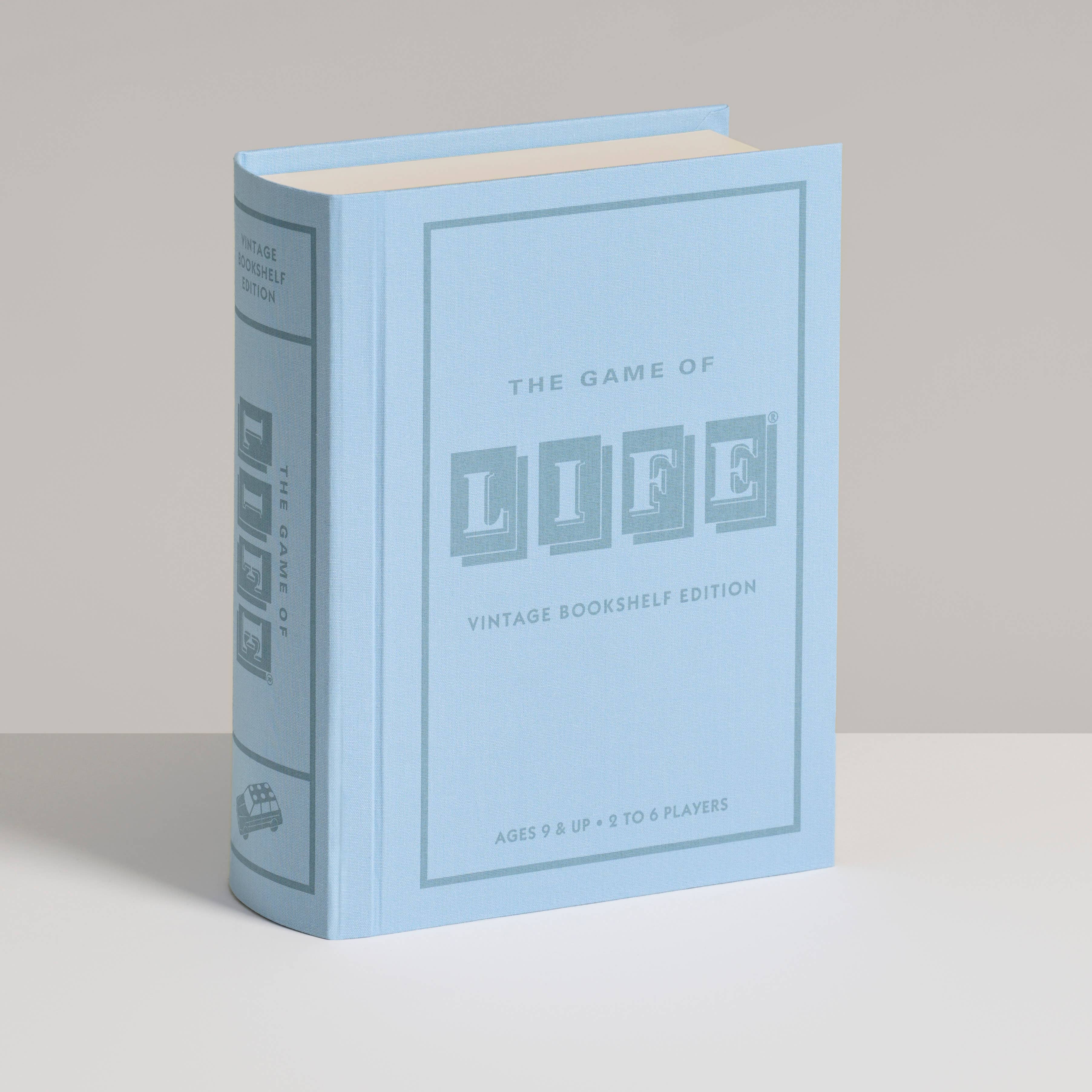 WS Game Company - Wholesale Board Game - The Game of Life Vintage Bookshelf Edition