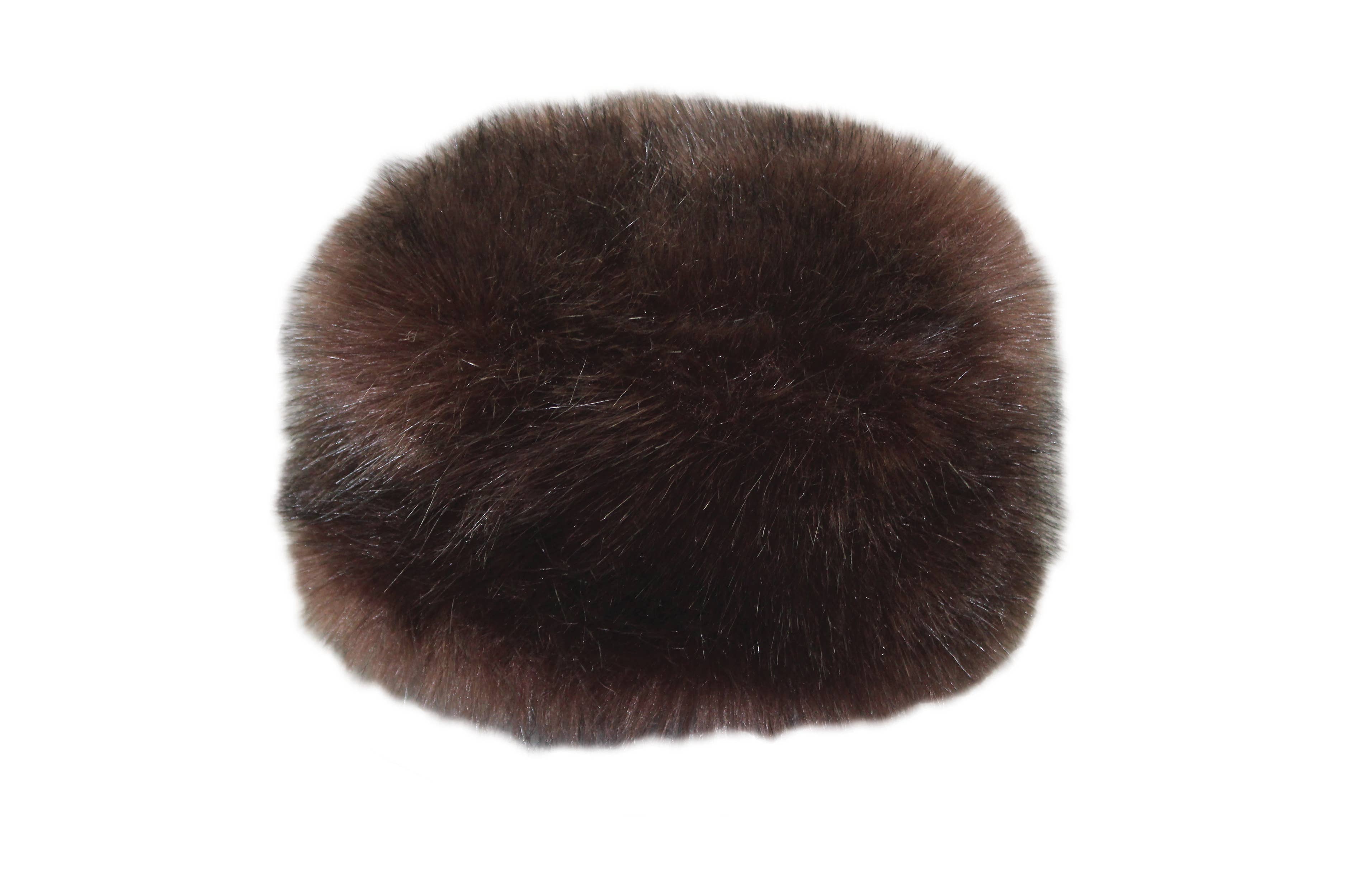 Jeanne Simmons Accessories - Vente Chapeau de trappeur/d'aviateur – femme - Chapeau seau femme en fausse fourrure 57 cm1