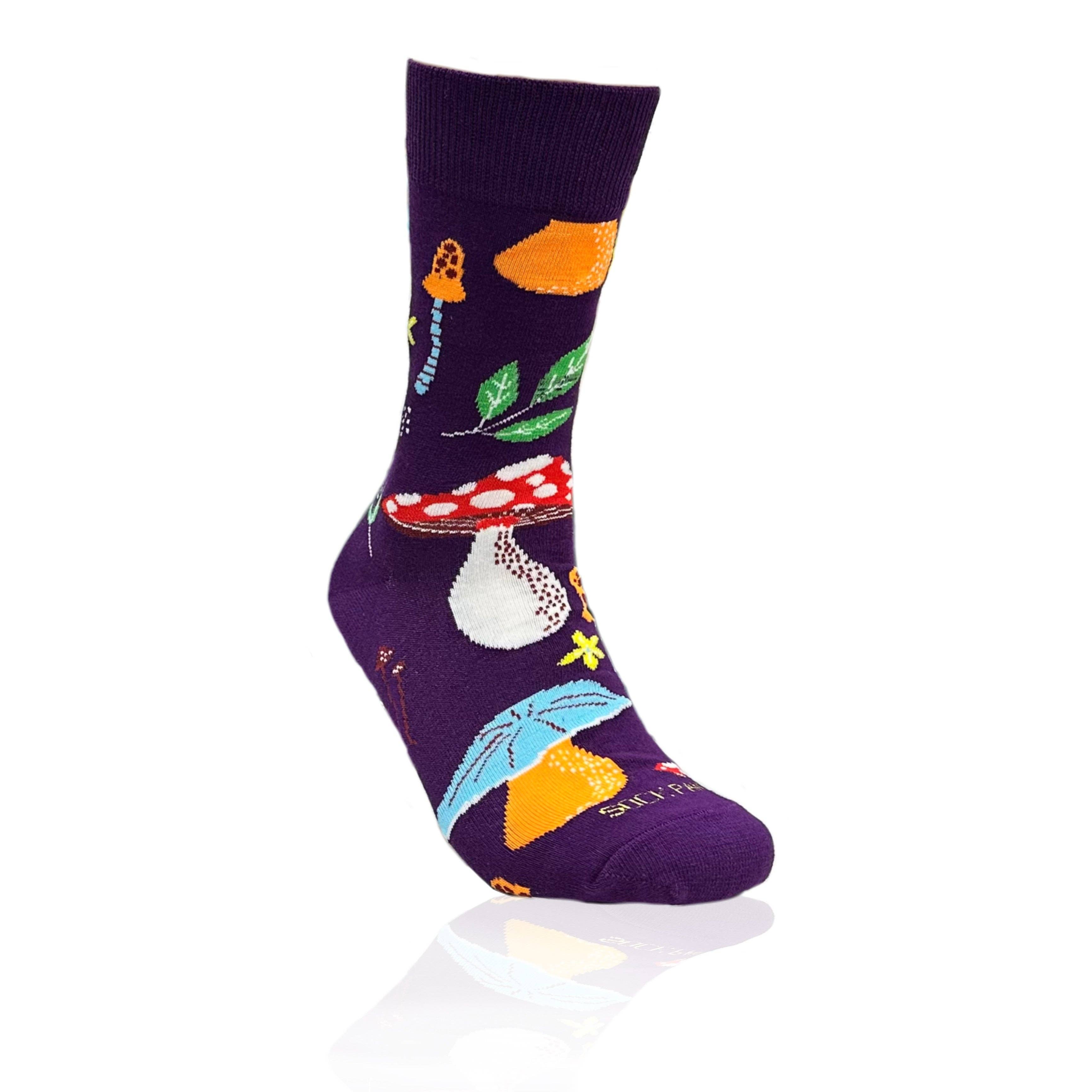 Sock Panda - Wholesale Socks - Women's - Mushroom Pattern Socks from the Sock Panda (Adult Medium - Women's Shoe Sizes 5-10)4