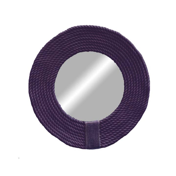 Geometrik Design - Wholesale Wall Stone - Round White Cotton Rope Boho Mirror6