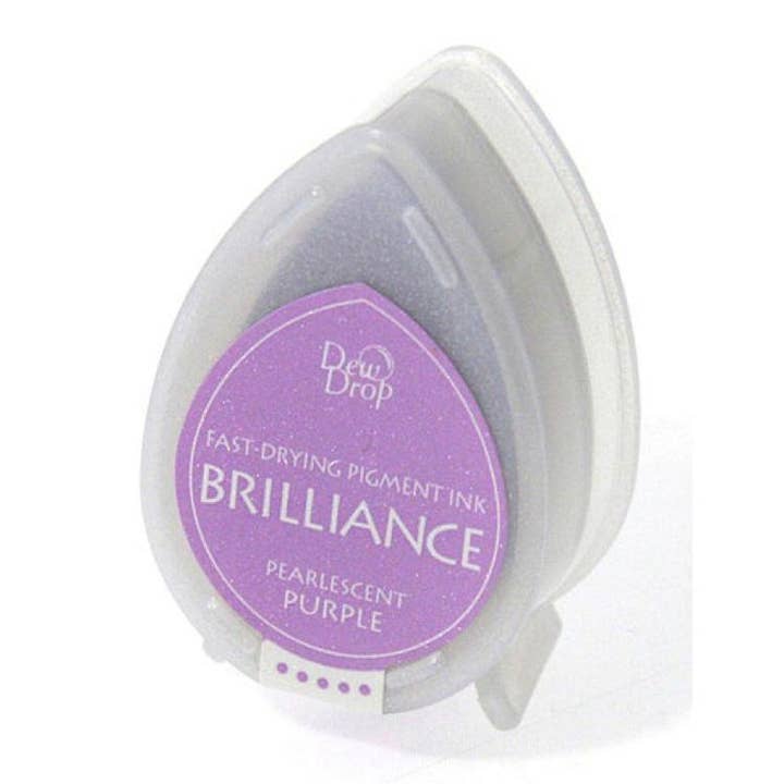 Ecstasy Crafts Distributing - Wholesale Craft Supplies - Tsukineko Brilliance Dew Drops Pigment Ink Pad