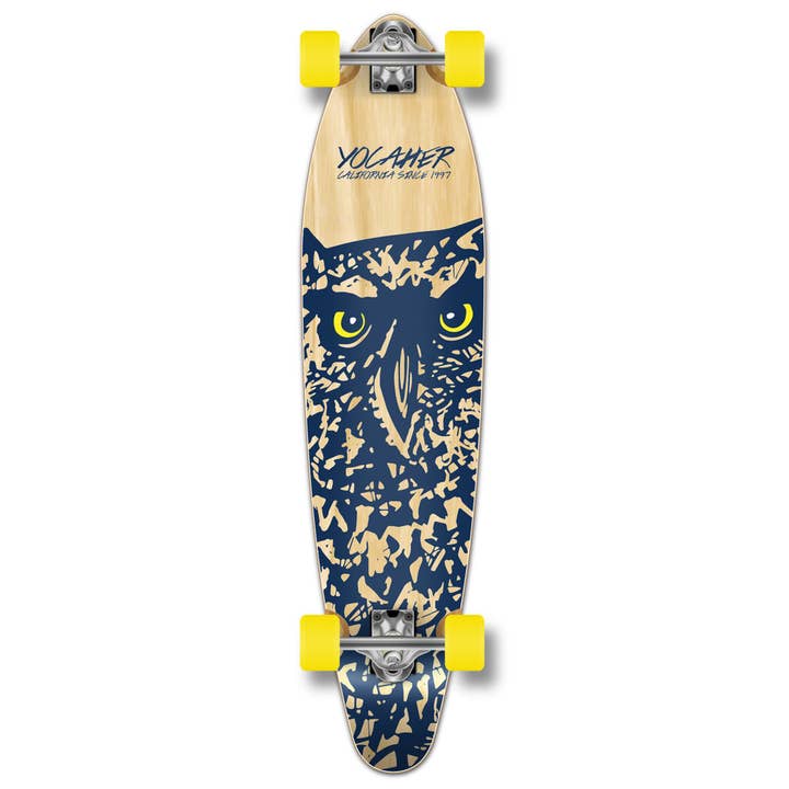 Yocaher Kicktail Completo Longboard-Spirit - Búho para venta al por mayor de Yocaher Skateboards