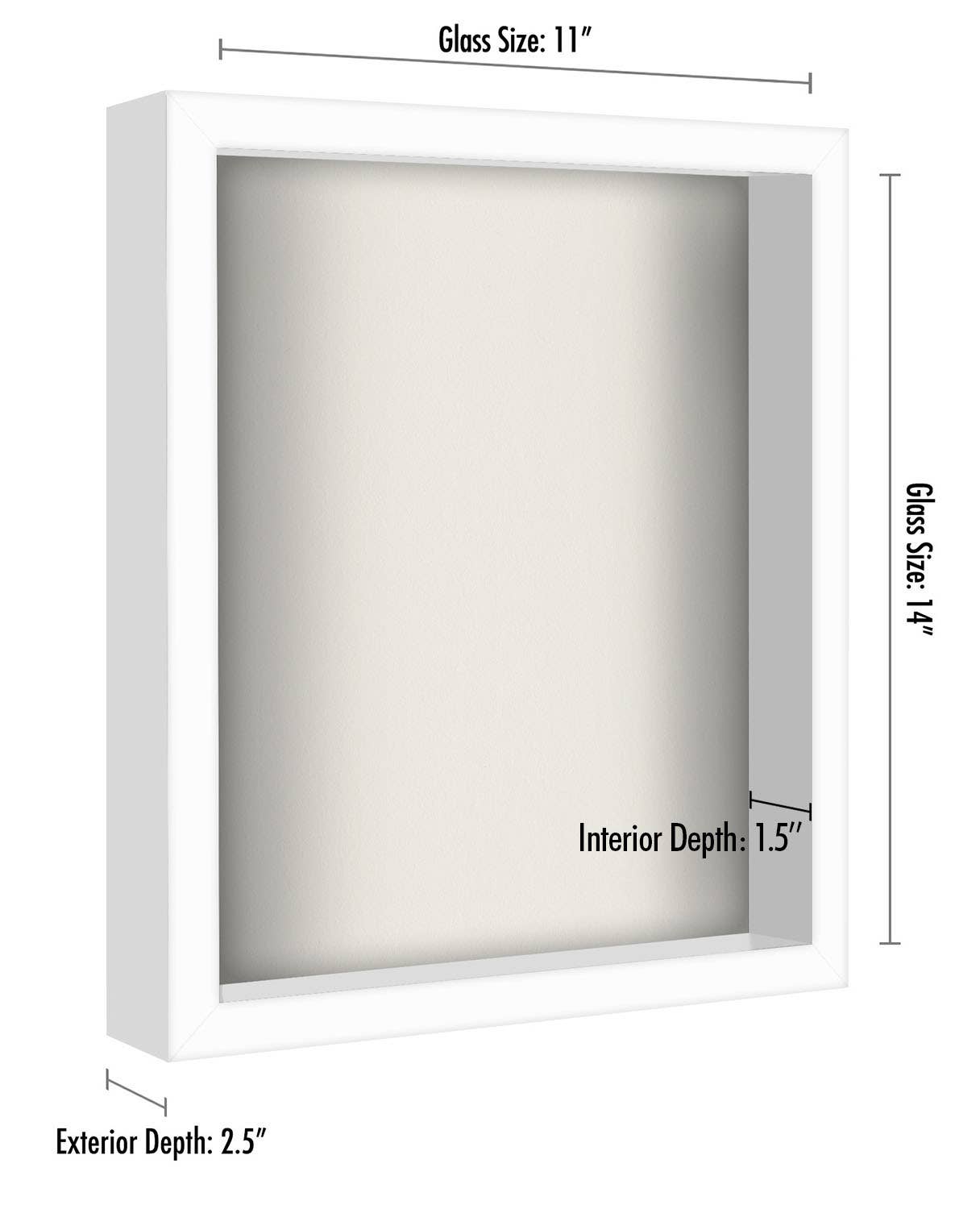 Americanflat - Wholesale Picture Frame - Americanflat Shadow Box Frame with Box Molding1