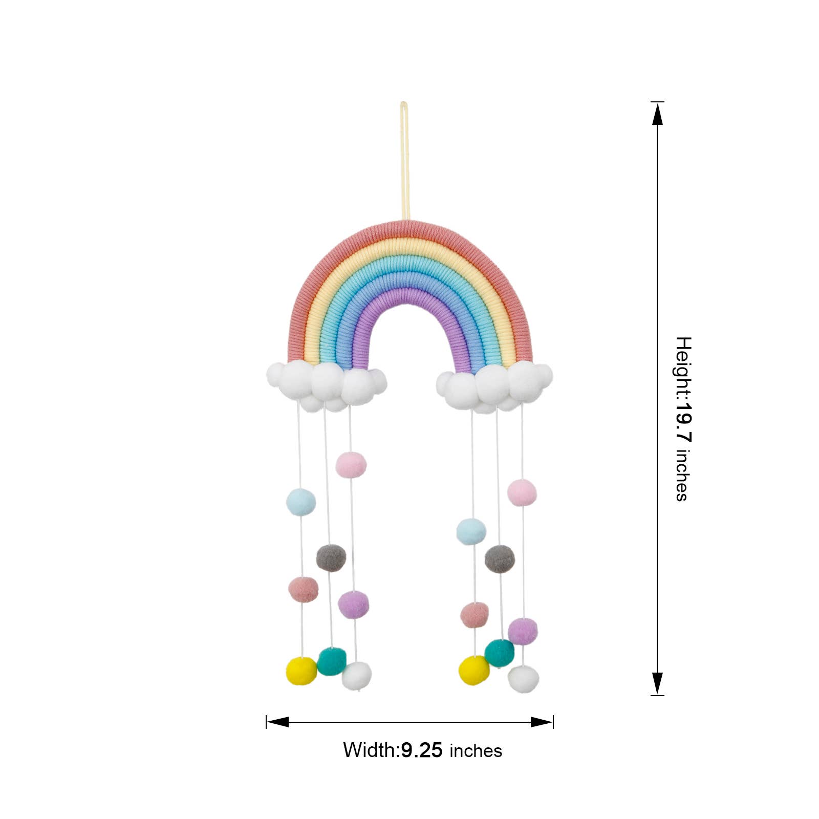 Sparkle Being - Wholesale Wall Decor - Kids & Baby - Cloud Rainbow Wall Hangings Decoration For Kids Room5