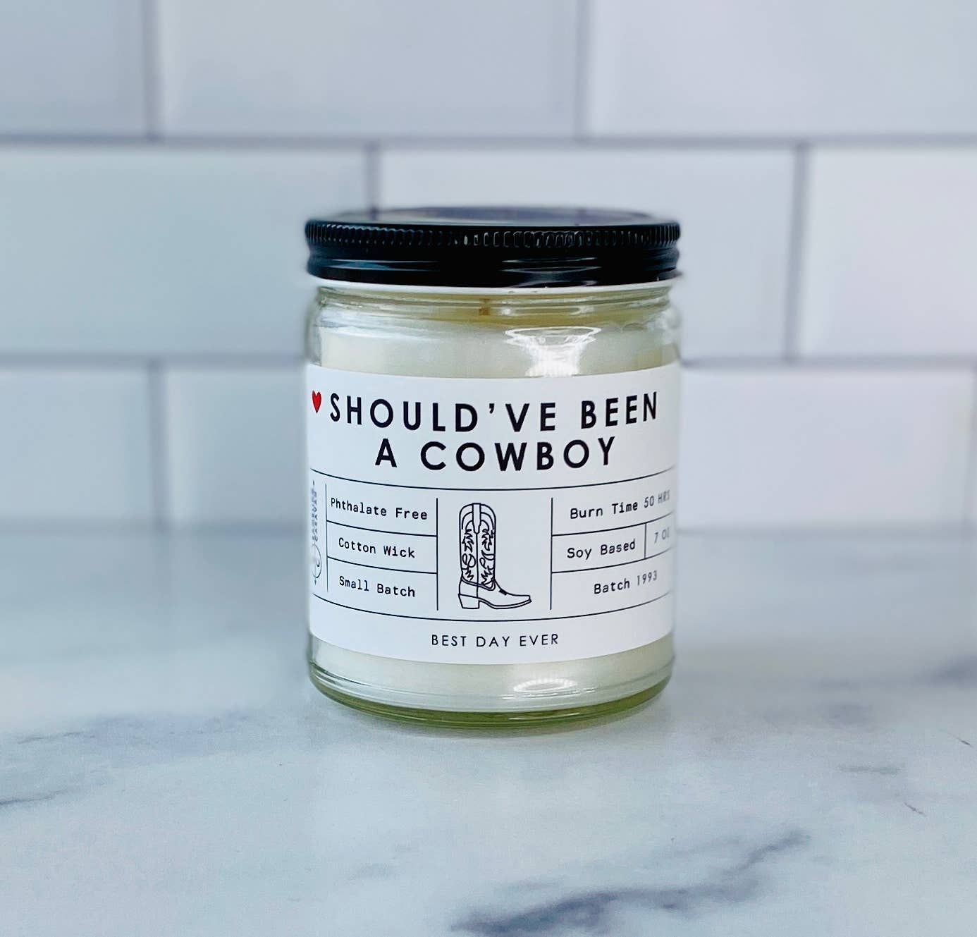 Rambling Caravan - Vendita all'ingrosso Candela in vasetto - Avrebbe dovuto essere una candela da cowboy2