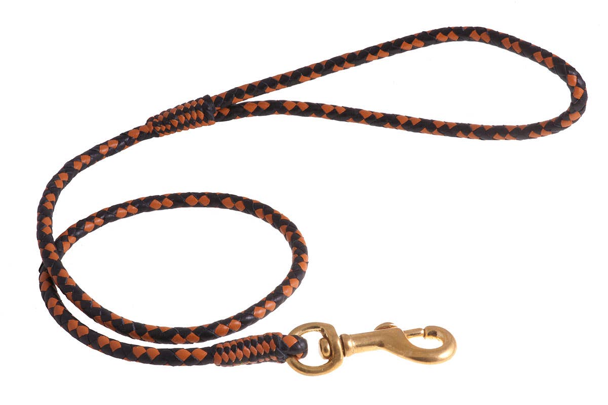 Alvalley - Wholesale Pet Leash - Dog - Braided Leather Snap Leads71