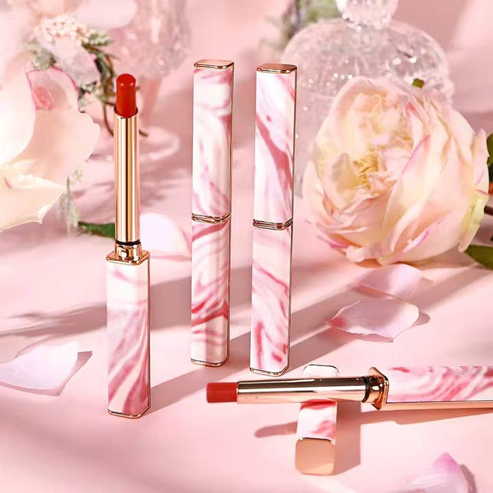 Barra de labios rosa elegante para venta al por mayor de NVDC Beauty