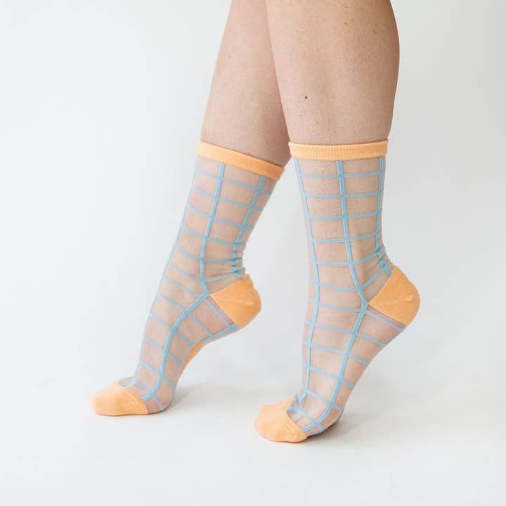 Melon Blues for wholesale by Peach Socks