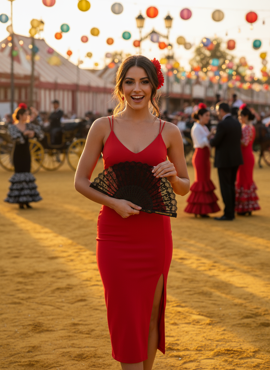 SHORT RED DRESS 21430 for wholesale on Faire1