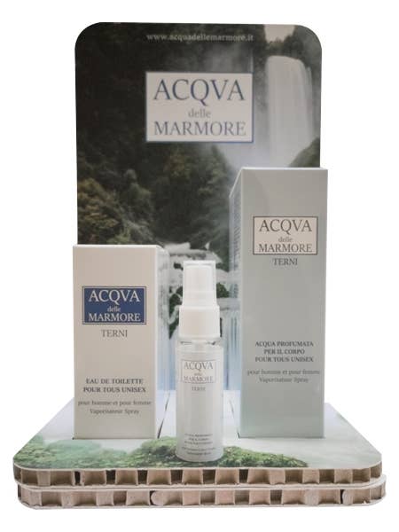 MINI Parfume Display ACQUA delle Marmore E50 - Splash 200 for engroshandel hos Profumo & Profumi