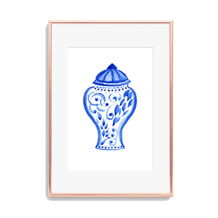 Chinoiserie Print, Mary Evelyn for wholesale by Claire Sanders Calligraphy