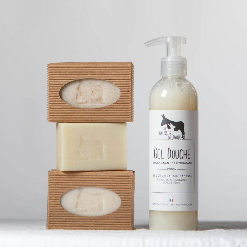 LES ÂNESSES DU JAOUL - Wholesale Soap Set - GENTLE SOAP 90g - with fresh and ORGANIC donkey milk1
