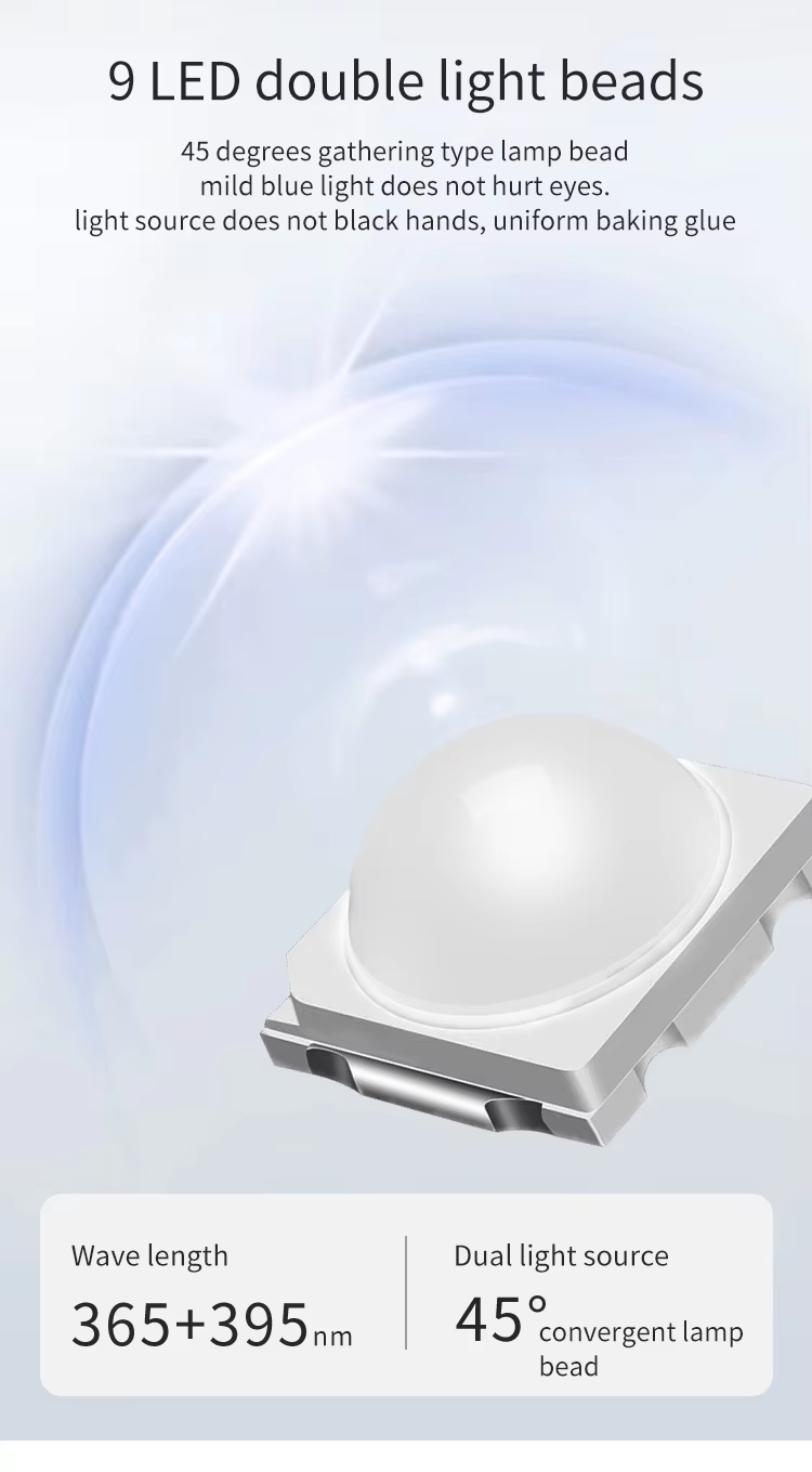 VIGOR - Wholesale Nailcare Set - Adjustable Gel Nail Quick Dry Gooseneck UV Light for Nails10