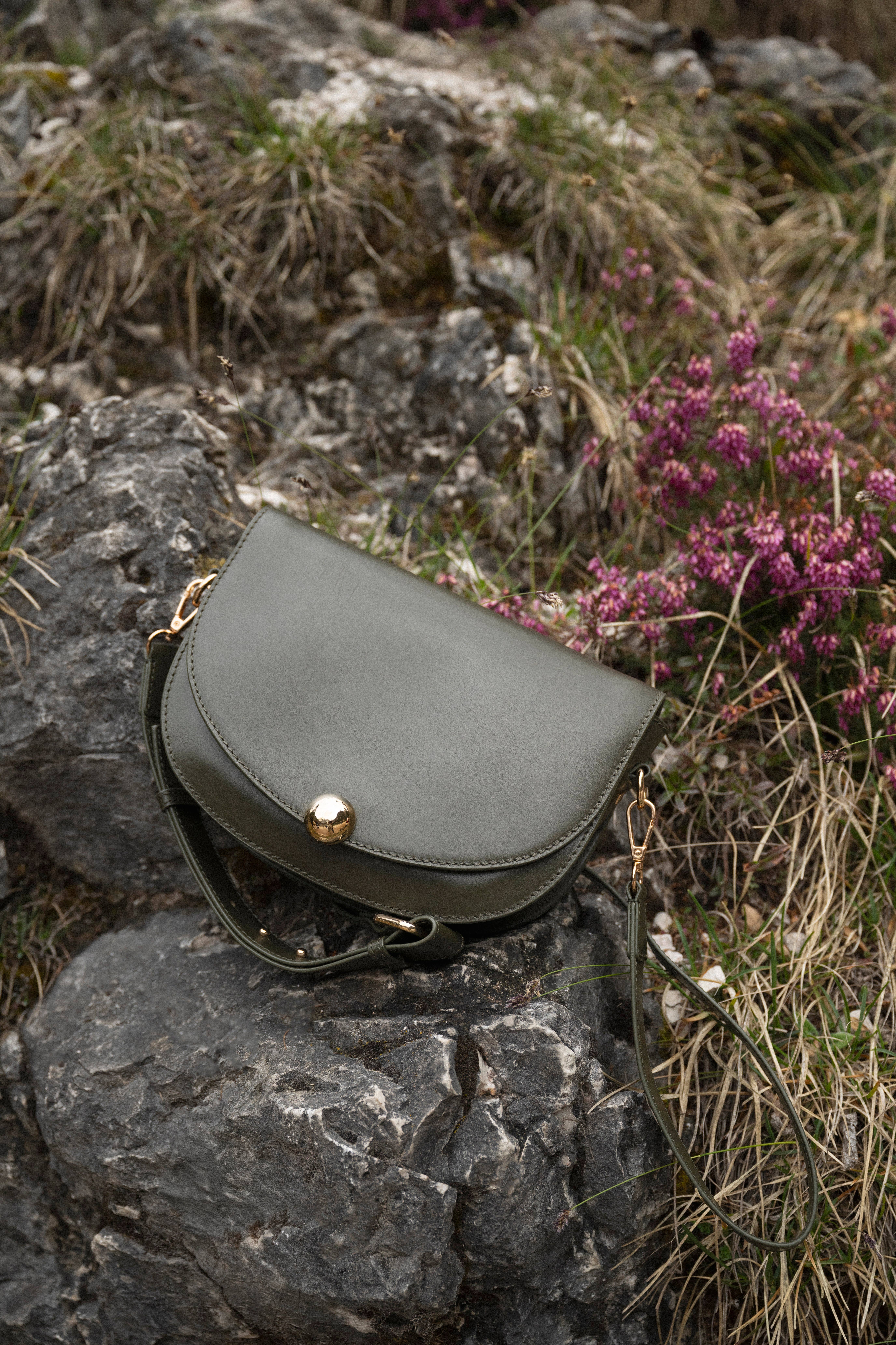 Maradji - Wholesale Shoulder Bag - Women's - SAC CUIR KAKI NOA0