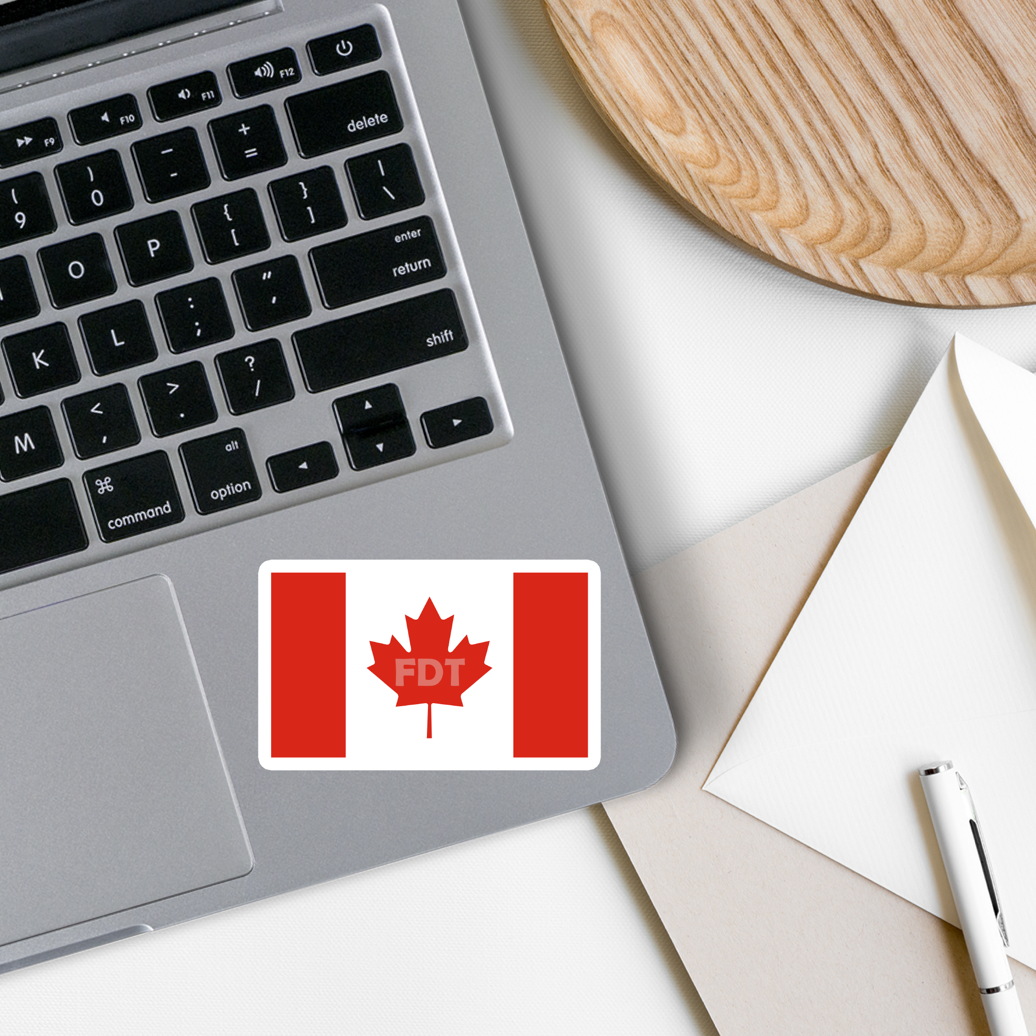 SlapPolitics Stickers - Wholesale Sticker - Subtle FDT Canadian | Politics | Waterproof Bumper Sticker2