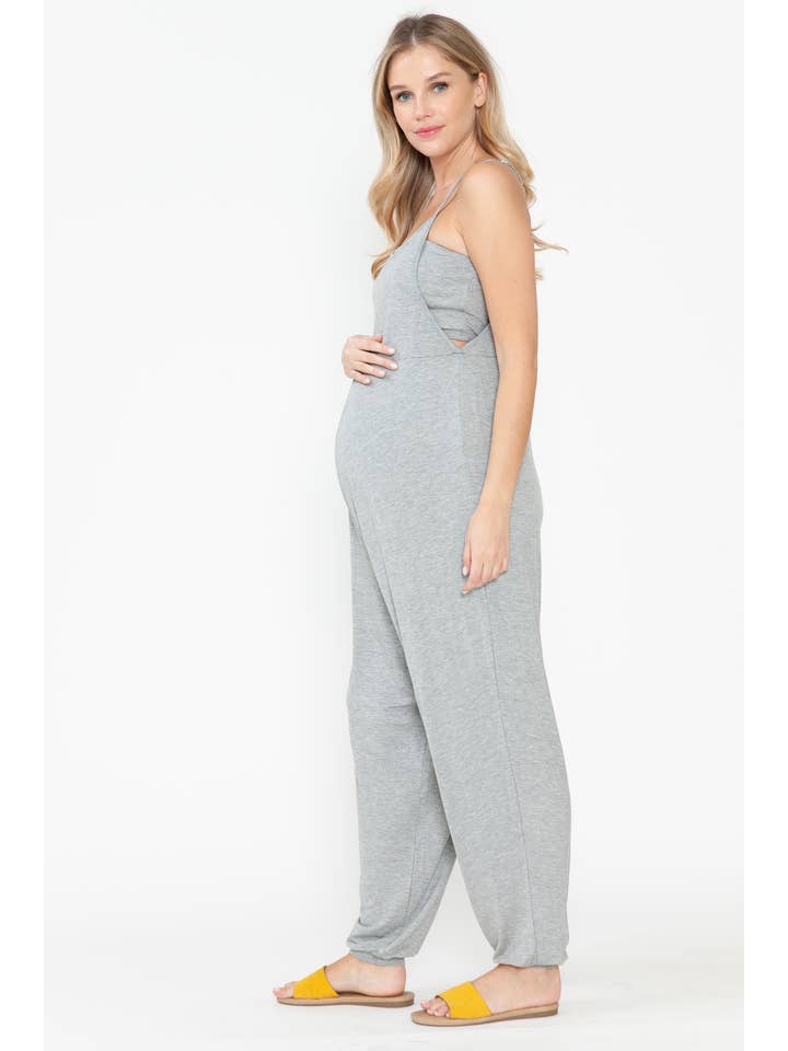 Story Teller - Wholesale Top - Maternity - Maternity Jogger Pants Jumpsuit & Maxi Long Cardigan Sets