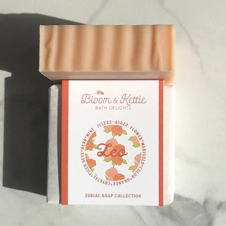 Zodiac Soap - Leo for wholesale by Bloom and Kettle