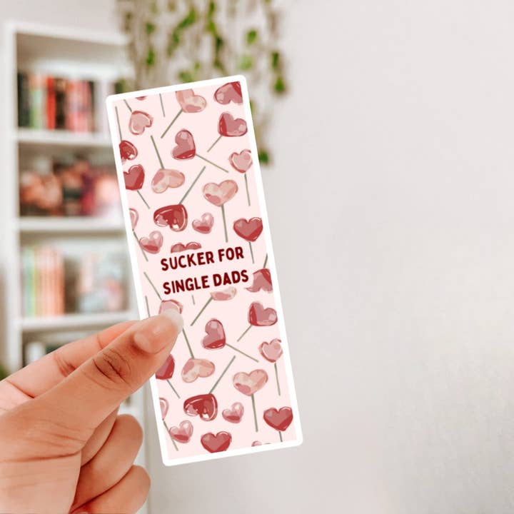 Single Dads Cardstock Bookmark for wholesale by Awfullynerdy.co
