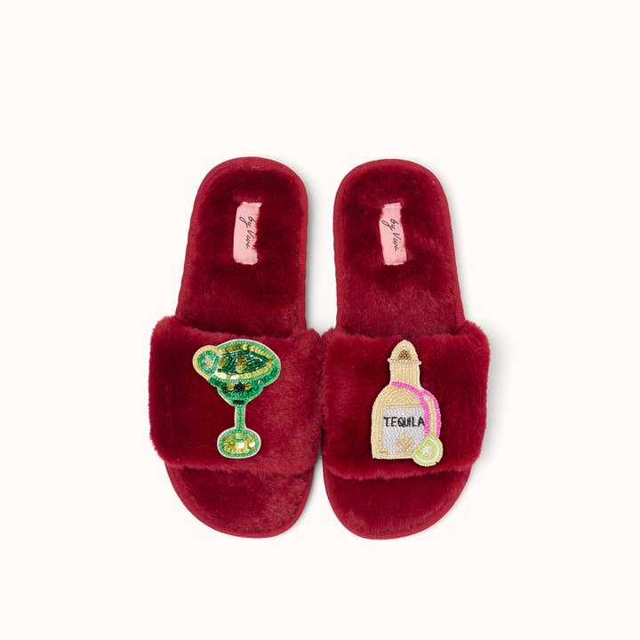 by Vivi. - Wholesale Slippers - Women's - Slippers Bordeaux9