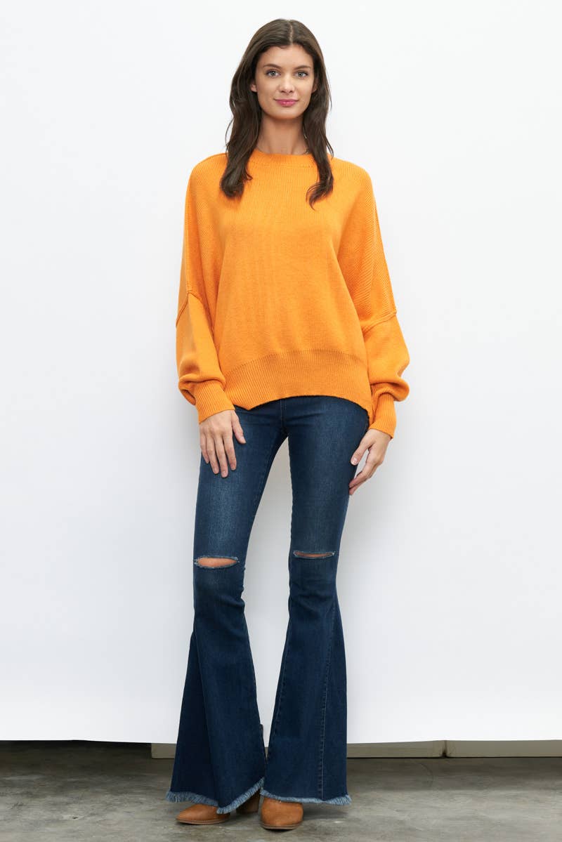 Newbury Kustom - Wholesale Tunic Sweater - Women's - 10319A -Slouchy silhouette  pullover sweater9