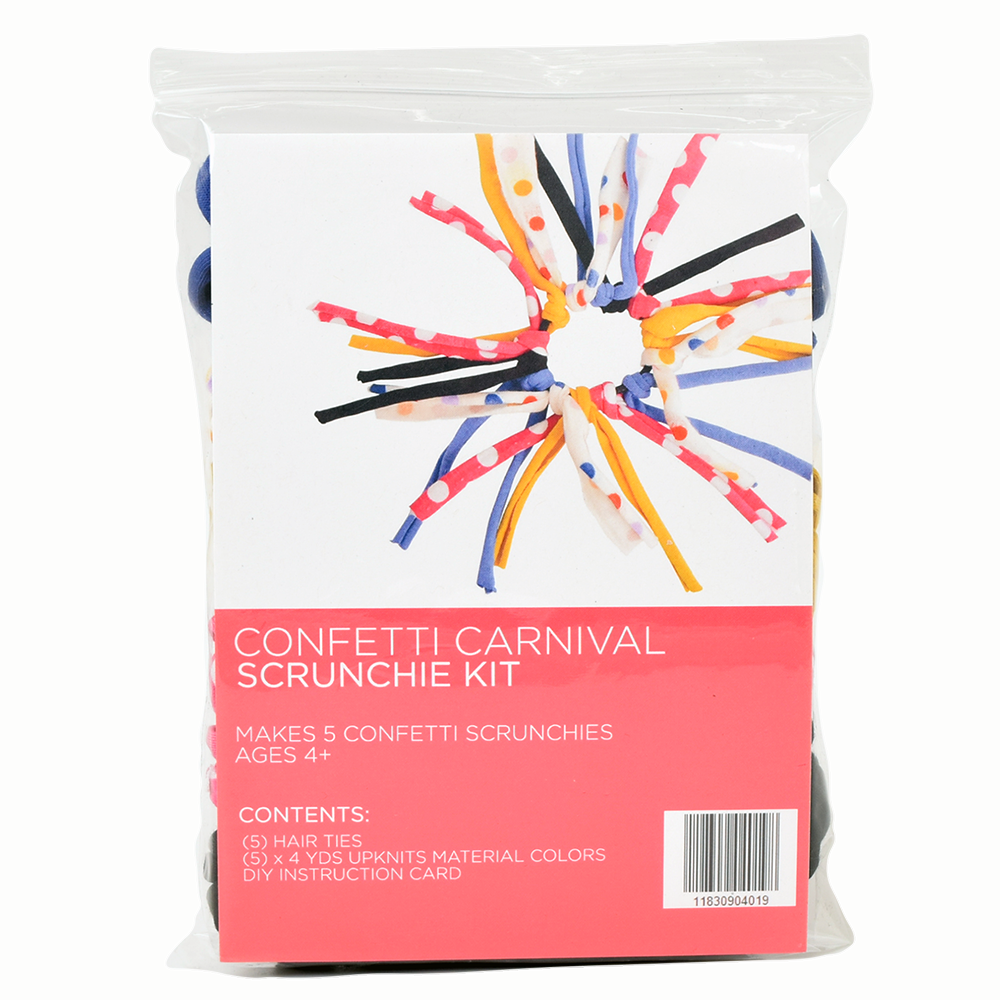 Shreds + rerope - Vente Kit de bricolage - Eco Kit Chouchou DIY - 5 Chouchous à pompons16