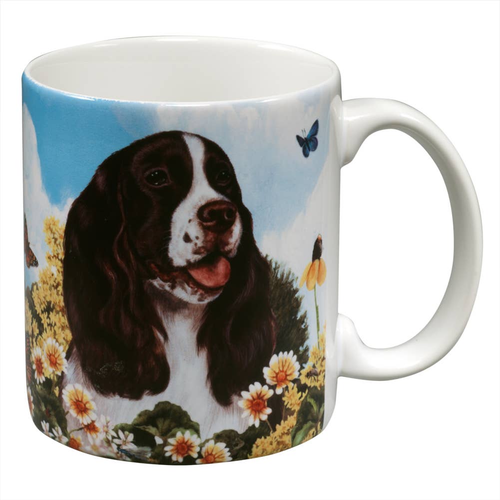 Official Store - Wholesale Coffee Mug - Springer Spaniel Garden Party Fun Mug0