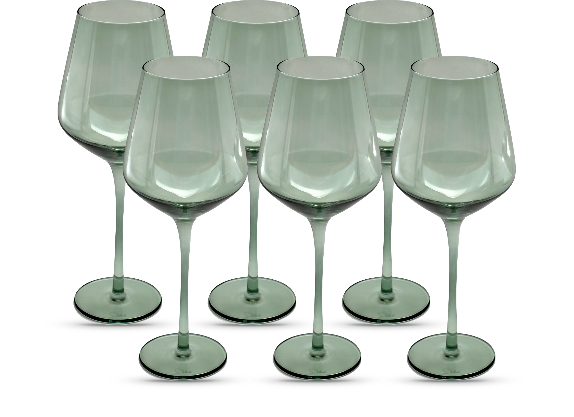 Saludi Glassware – wholesale Vinglas – Flerfärgade vinglas2