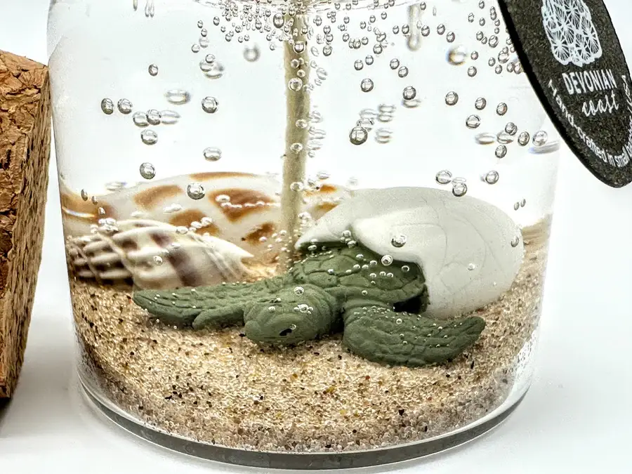 Devonian Coast - Wholesale Novelty Candle - Sea Turtle Hatchling Gel Candle – Mini2