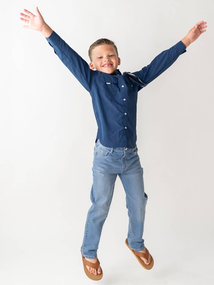 Blue Boys Light Wash Denim Jeans
for wholesale on Faire1