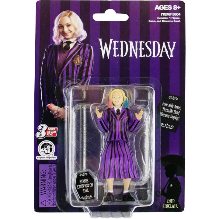 Super Impulse USA - Wholesale Toy Set - Kids - Wednesday 3.75" Assorted Collectable Figurines2