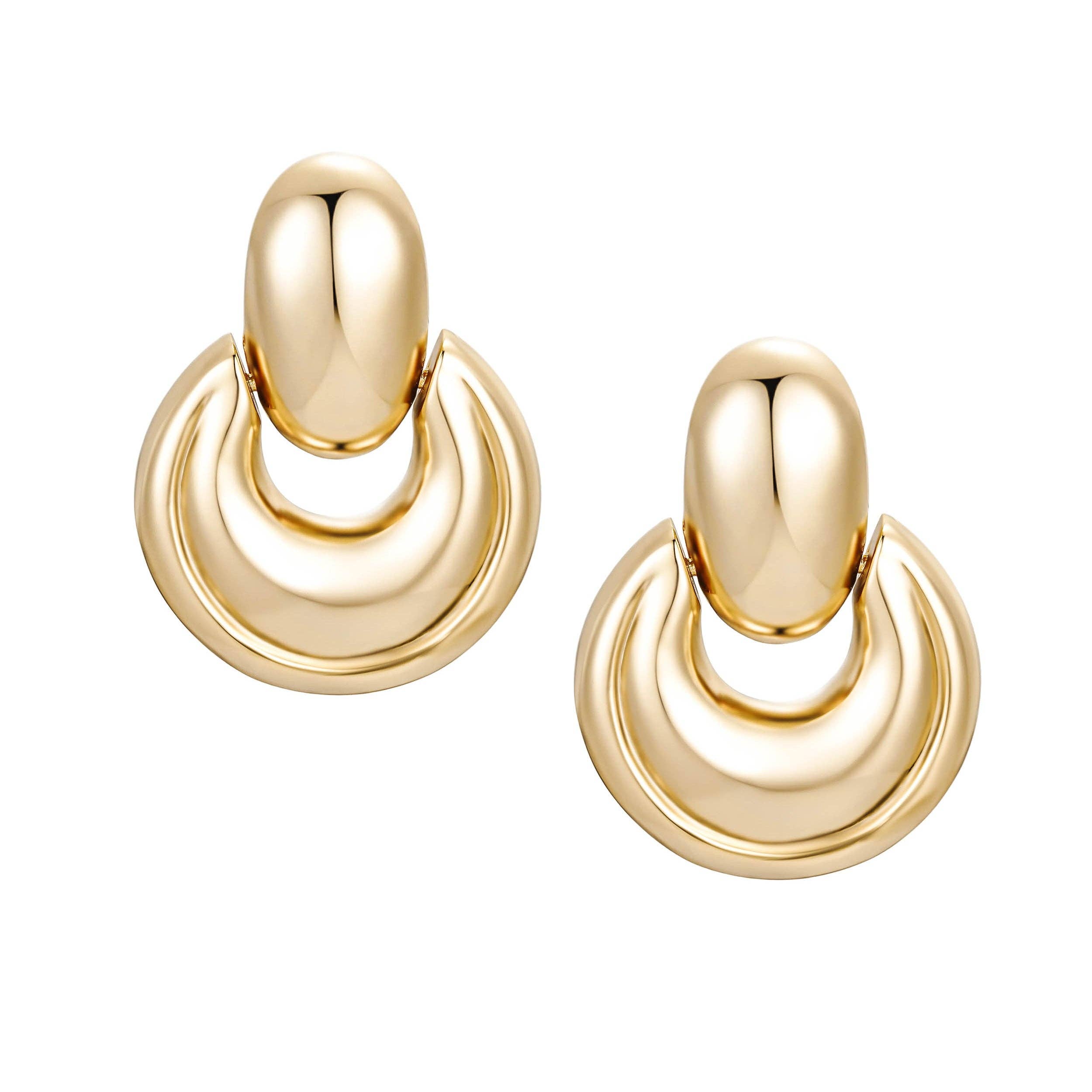 Mod + Jo - Wholesale Hoop Earrings - James Statement Earrings0
