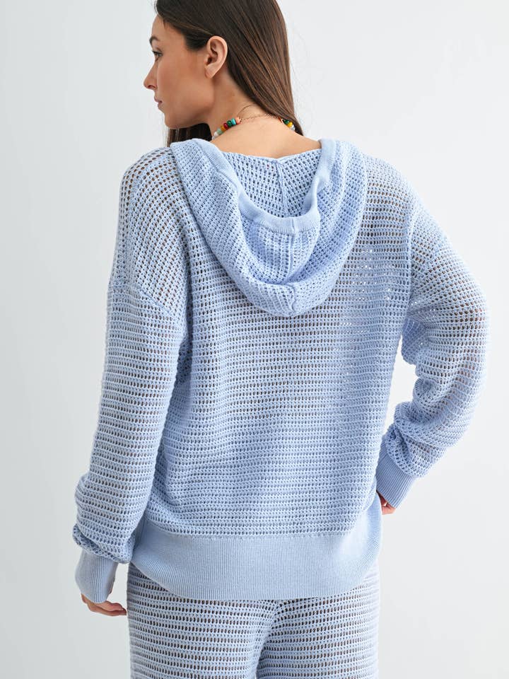 Mono B - Vendita all'ingrosso Felpa con cappuccio - Donna - Felpa all'uncinetto ariosa2