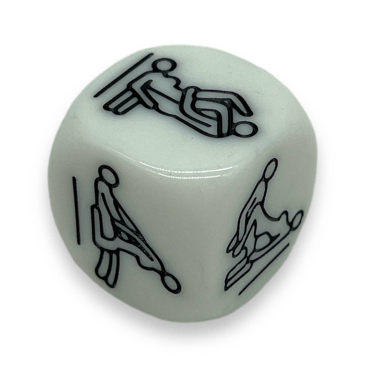 Kinky Pleasure - Wholesale Sex Toy - Kinky Pleasure - KP016 - Erotic Sex Dice - White1