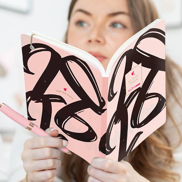 Matilda Moo - 2026 Diary - A5 Weekly Notes for wholesale by Tangible Stationery