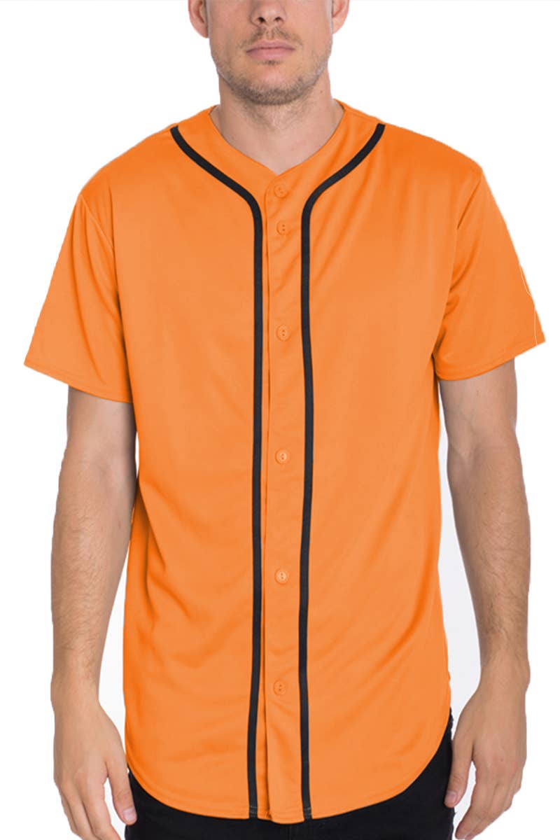 WEIV - Wholesale T-Shirt - Men's - Unisex Baseball Jersey0