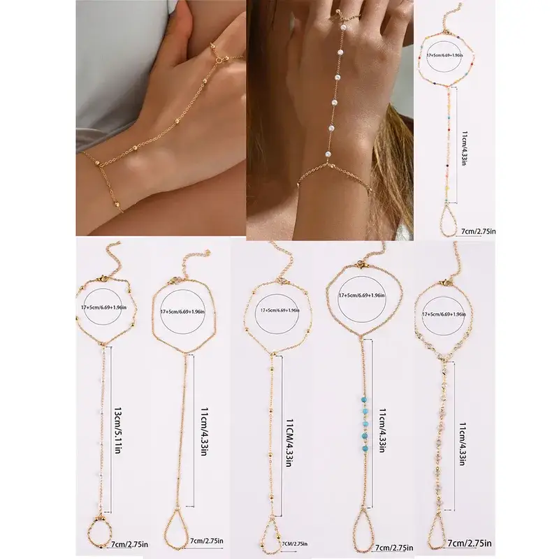 Sweet Cherry Sky – Engroshandel Armbånd med led og kæde – Håndkæde Smykker Rustfrit Stål Flere Design2